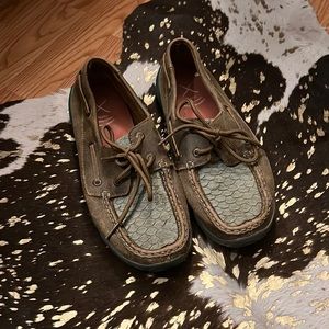 Twisted X Driving Moccasins Sz 7 1/2M